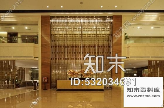 施工图湖北五星级品牌假日大酒店大堂装修施工图含效果cad施工图下载【ID:532034691】