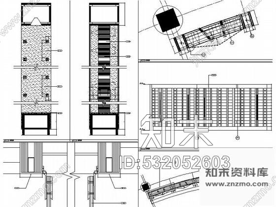 施工图绍兴时尚华丽酒店室内装修图含效果cad施工图下载【ID:532052603】