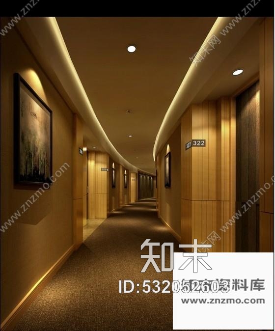 施工图绍兴时尚华丽酒店室内装修图含效果cad施工图下载【ID:532052603】