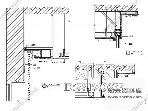 施工图海南现代泰式风格三层别墅施工图cad施工图下载【ID:531990377】