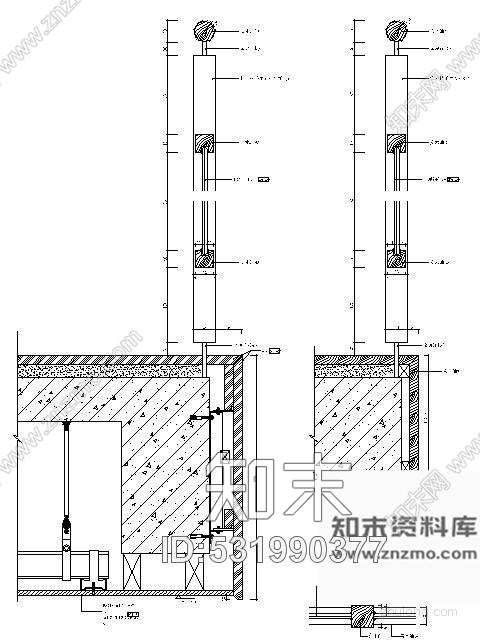 施工图海南现代泰式风格三层别墅施工图cad施工图下载【ID:531990377】