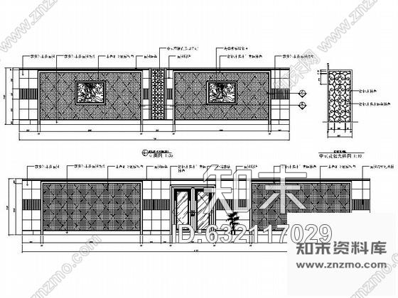 施工图某休闲洗浴休息大厅及走廊施工图cad施工图下载【ID:632117029】