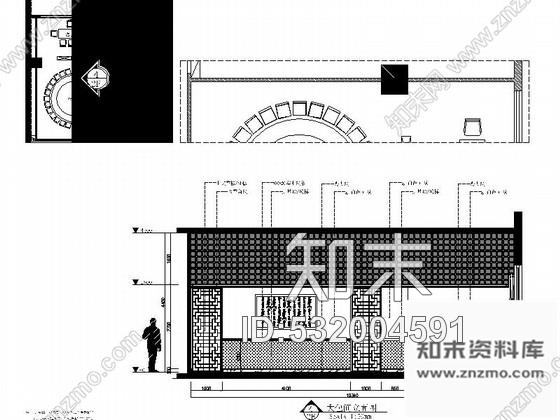 施工图东莞简欧二层连锁餐厅室内装修图含效果cad施工图下载【ID:532004591】