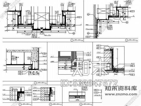 施工图中式宴会厅室内装饰施工图cad施工图下载【ID:532047672】