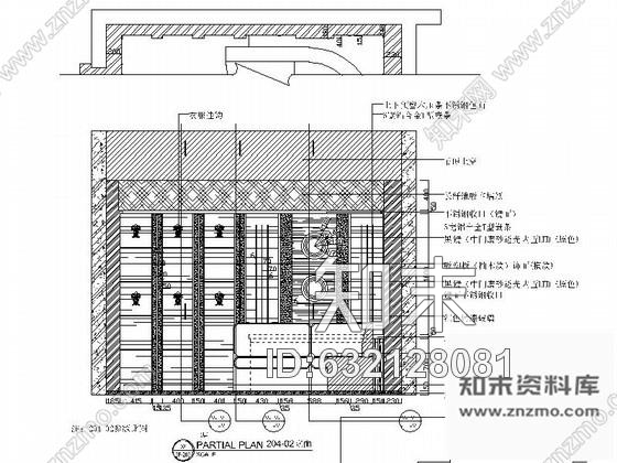 施工图江苏KTV局部装饰装修图含效果cad施工图下载【ID:632128081】