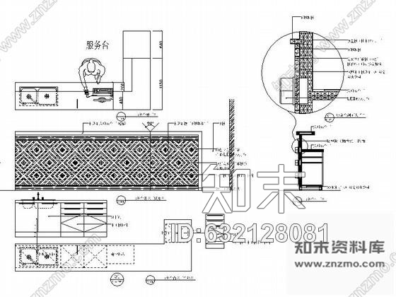 施工图江苏KTV局部装饰装修图含效果cad施工图下载【ID:632128081】