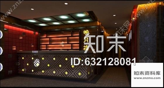 施工图江苏KTV局部装饰装修图含效果cad施工图下载【ID:632128081】