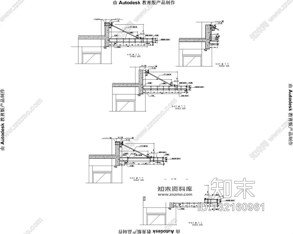 一套牡丹主题餐厅施工图+无水印效果图cad施工图下载【ID:732160961】