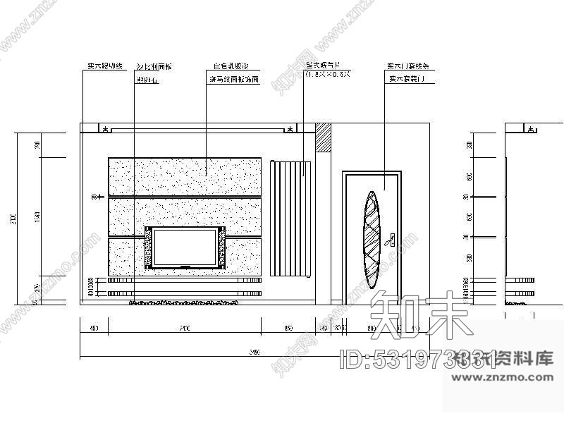 施工图山东别墅一层设计图含效果cad施工图下载【ID:531973331】