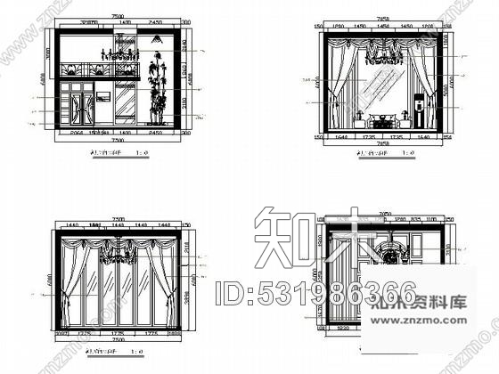 施工图苏州精品三层别墅室内设计全套施工图cad施工图下载【ID:531986366】