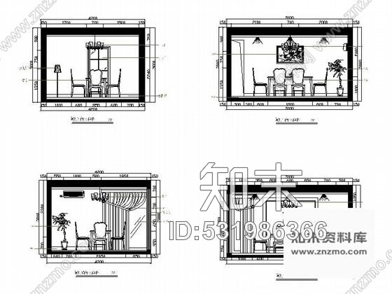 施工图苏州精品三层别墅室内设计全套施工图cad施工图下载【ID:531986366】