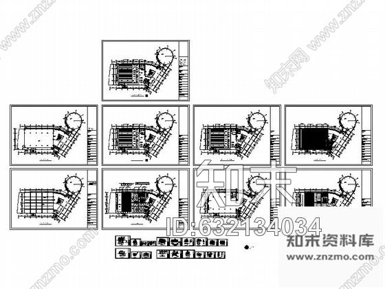 施工图福建某保龄球馆室内装修施工图cad施工图下载【ID:632134034】