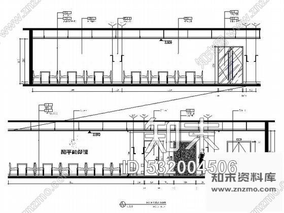 施工图连锁现代简约快餐店室内装修施工图cad施工图下载【ID:532004506】