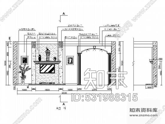 施工图湖南两层屋顶简欧欧式别墅设计图cad施工图下载【ID:531988315】