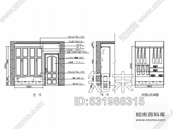 施工图湖南两层屋顶简欧欧式别墅设计图cad施工图下载【ID:531988315】