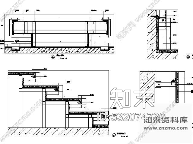 施工图成都某现代售楼处施工图含效果cad施工图下载【ID:532074730】