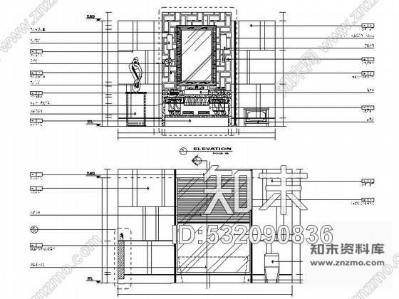 施工图辽宁现代化办公楼标准双人床装修施工图cad施工图下载【ID:532090836】
