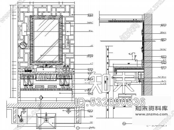 施工图辽宁现代化办公楼标准双人床装修施工图cad施工图下载【ID:532090836】