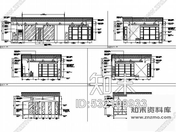 施工图成都英国某奢侈品牌店铺设计施工图cad施工图下载【ID:532108933】