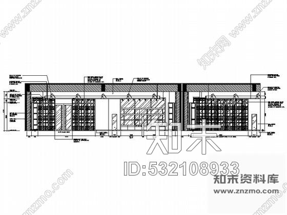 施工图成都英国某奢侈品牌店铺设计施工图cad施工图下载【ID:532108933】