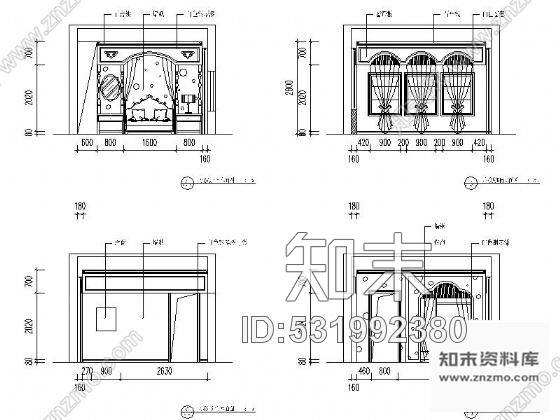 施工图某二层独立别墅室内施工图施工图下载【ID:531992380】