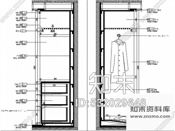 施工图三亚全球连锁酒店奢华欧式双床型客房装修施工图含效果cad施工图下载【ID:532029648】