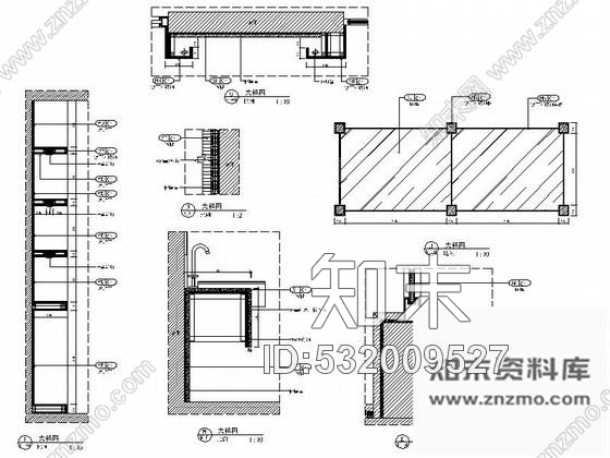 施工图特色餐饮干锅店室内装修图含效果cad施工图下载【ID:532009527】