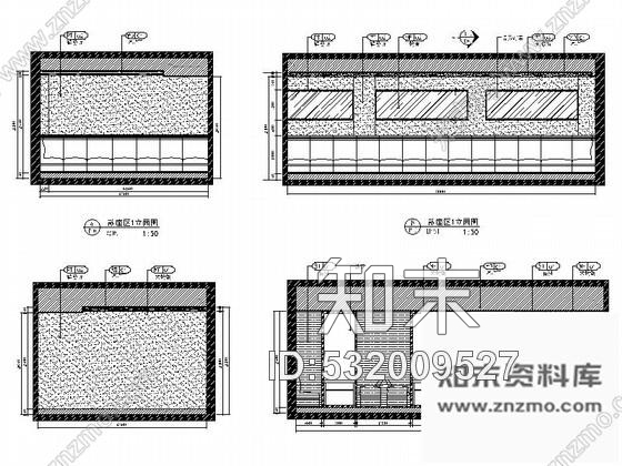 施工图特色餐饮干锅店室内装修图含效果cad施工图下载【ID:532009527】