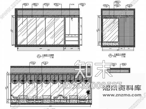 施工图特色餐饮干锅店室内装修图含效果cad施工图下载【ID:532009527】