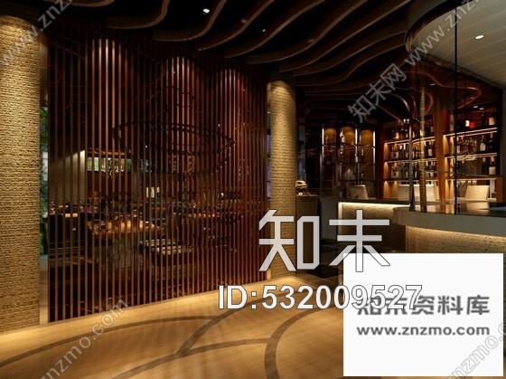 施工图特色餐饮干锅店室内装修图含效果cad施工图下载【ID:532009527】