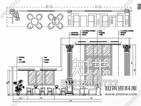 施工图北京中高档居住社区现代售楼中心施工图cad施工图下载【ID:532070722】