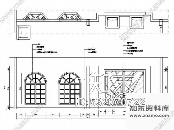 施工图北京中高档居住社区现代售楼中心施工图cad施工图下载【ID:532070722】