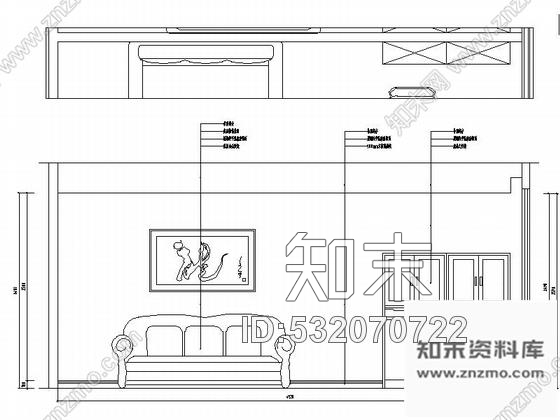 施工图北京中高档居住社区现代售楼中心施工图cad施工图下载【ID:532070722】