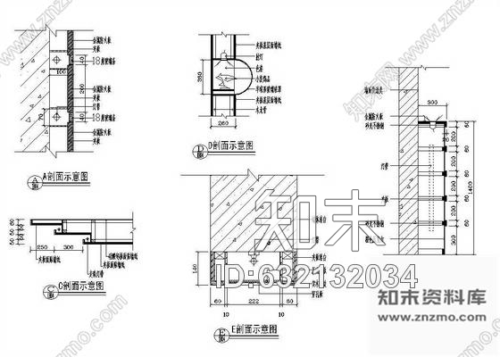 施工图时尚夜总会装修图cad施工图下载【ID:632132034】