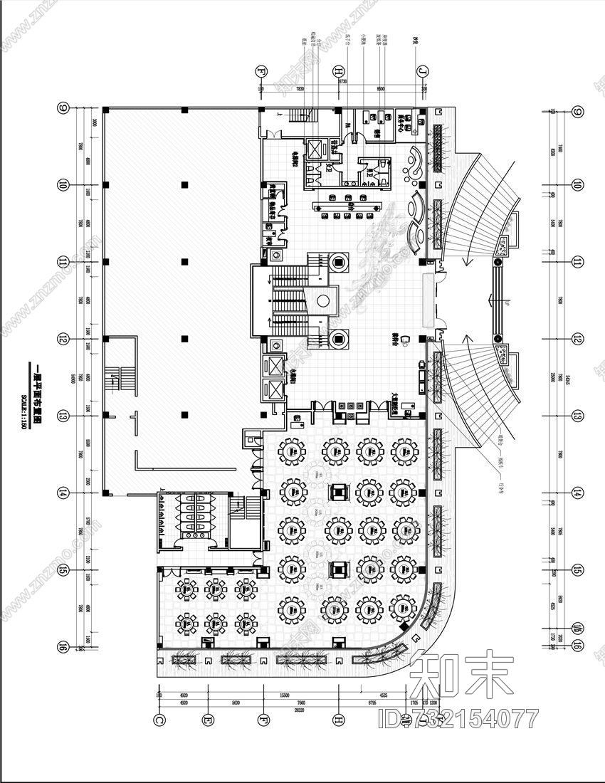 品川设计-福州榕泰汽车会所(含施工图)cad施工图下载【ID:732154077】