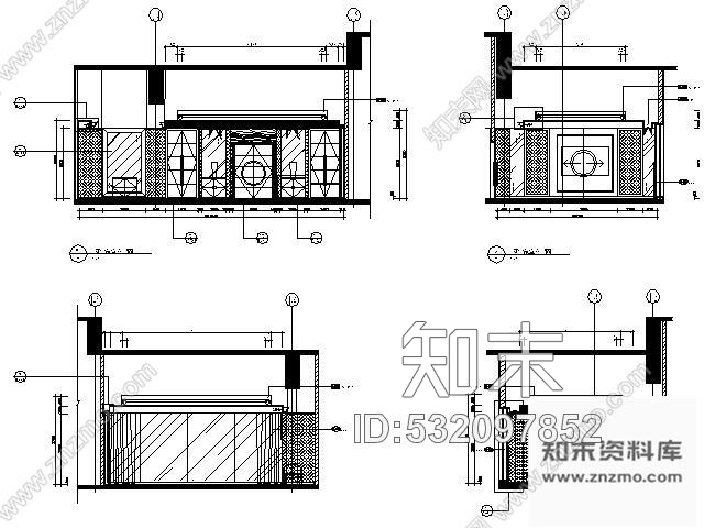 施工图北京五星酒店会议室施工图cad施工图下载【ID:532097852】