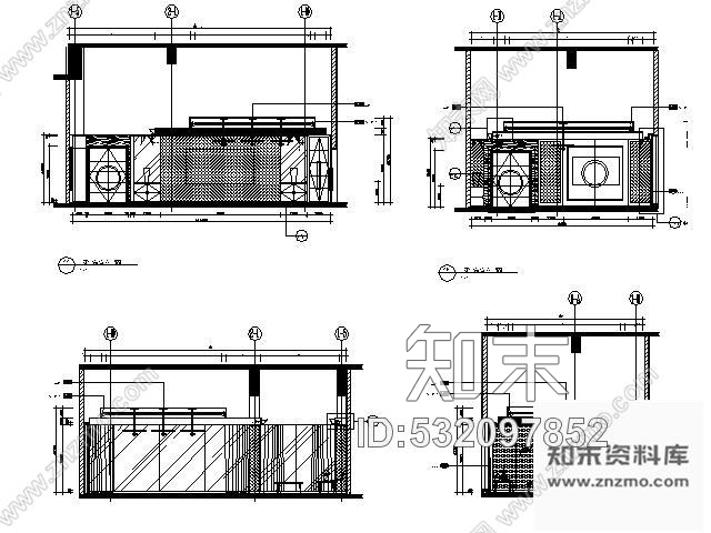 施工图北京五星酒店会议室施工图cad施工图下载【ID:532097852】