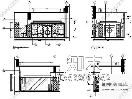 施工图北京五星酒店会议室施工图cad施工图下载【ID:532097852】