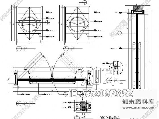 施工图北京五星酒店会议室施工图cad施工图下载【ID:532097852】