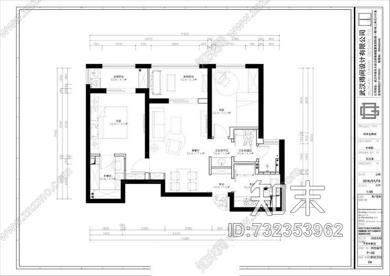 紫嫣默然cad施工图下载【ID:732353962】