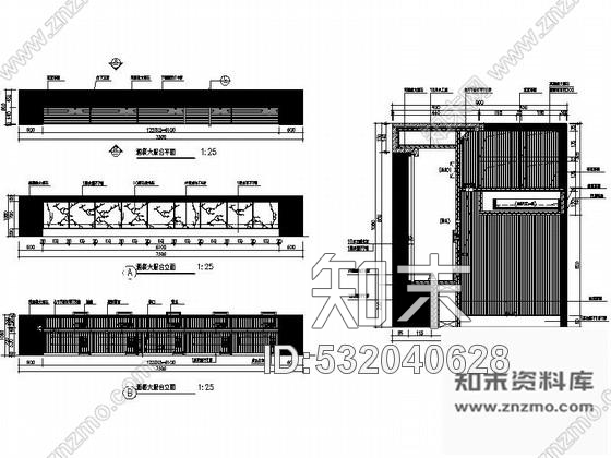 施工图厦门某现代风格豪华酒店装修施工图含效果cad施工图下载【ID:532040628】