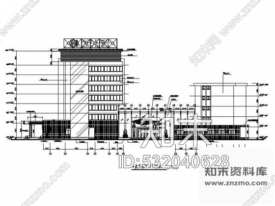 施工图厦门某现代风格豪华酒店装修施工图含效果cad施工图下载【ID:532040628】