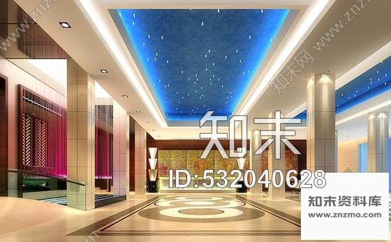 施工图厦门某现代风格豪华酒店装修施工图含效果cad施工图下载【ID:532040628】