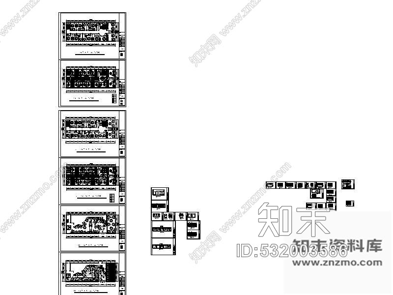 施工图海鲜主题餐厅方案设计含效果cad施工图下载【ID:532003586】