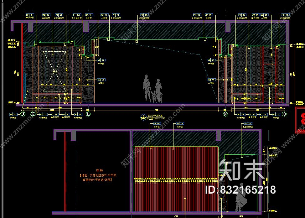 重庆康田·雍俊售楼处深化方案+效果图+施工图+机电+物料cad施工图下载【ID:832165218】