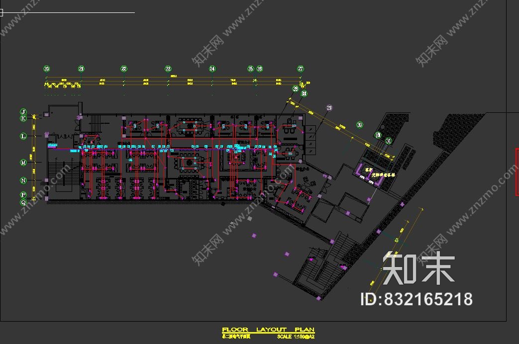 重庆康田·雍俊售楼处深化方案+效果图+施工图+机电+物料cad施工图下载【ID:832165218】