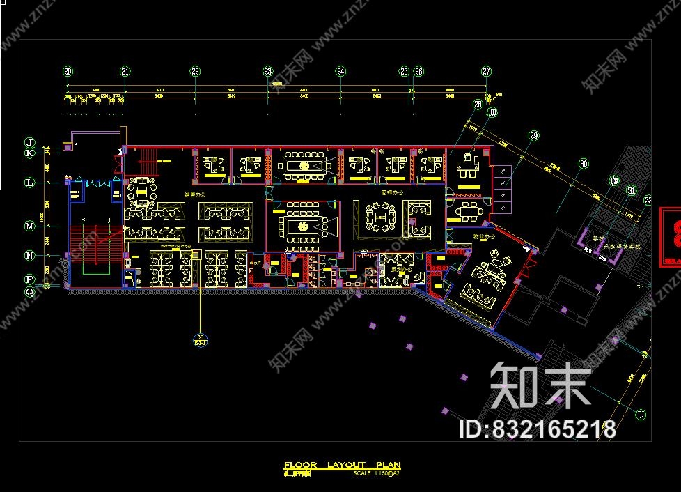 重庆康田·雍俊售楼处深化方案+效果图+施工图+机电+物料cad施工图下载【ID:832165218】