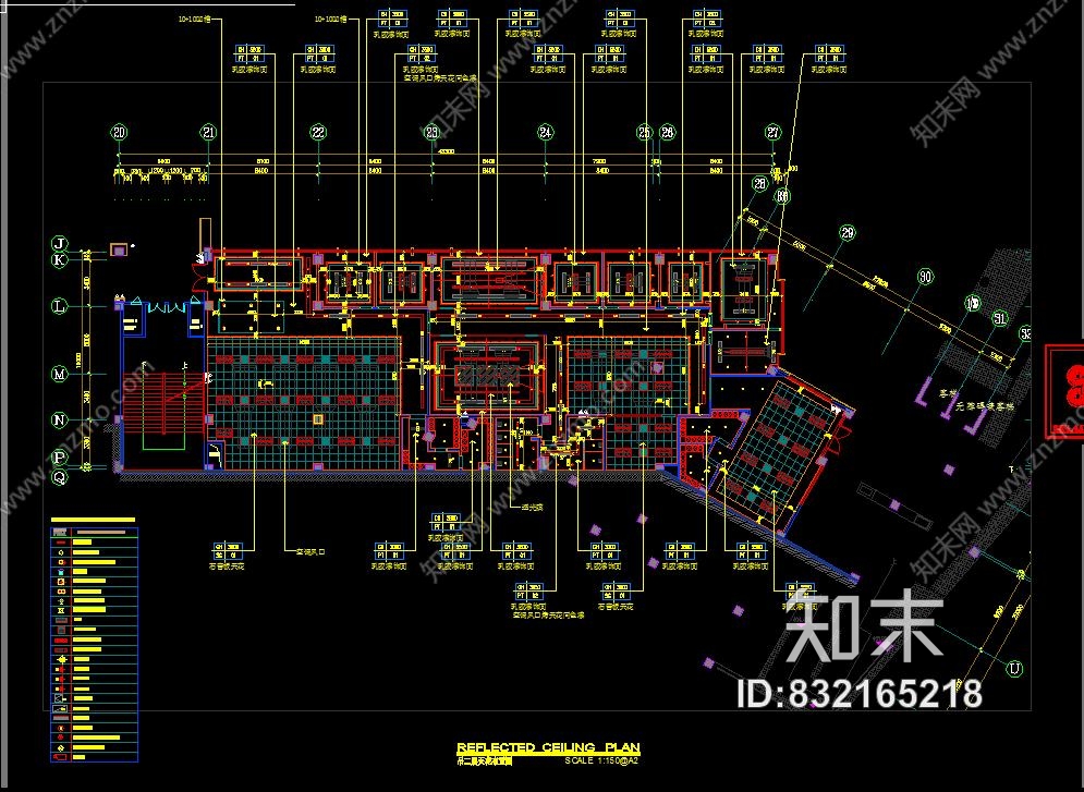 重庆康田·雍俊售楼处深化方案+效果图+施工图+机电+物料cad施工图下载【ID:832165218】