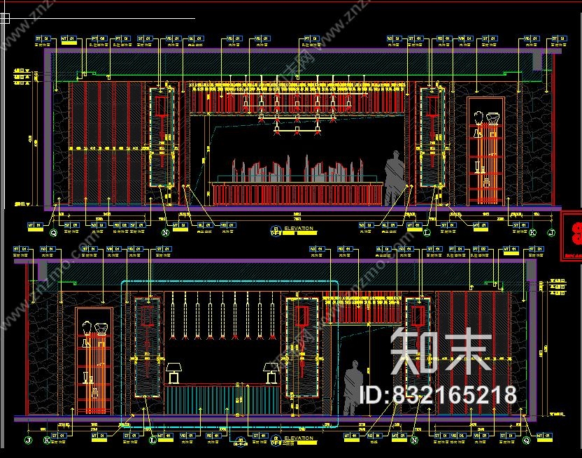 重庆康田·雍俊售楼处深化方案+效果图+施工图+机电+物料cad施工图下载【ID:832165218】