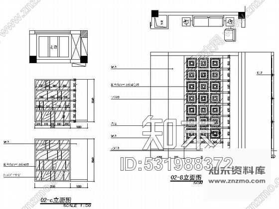 施工图上海现代双层别墅室内装修图含实景cad施工图下载【ID:531988372】